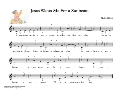 Jesus doesn't want me for a sunbeam meaning